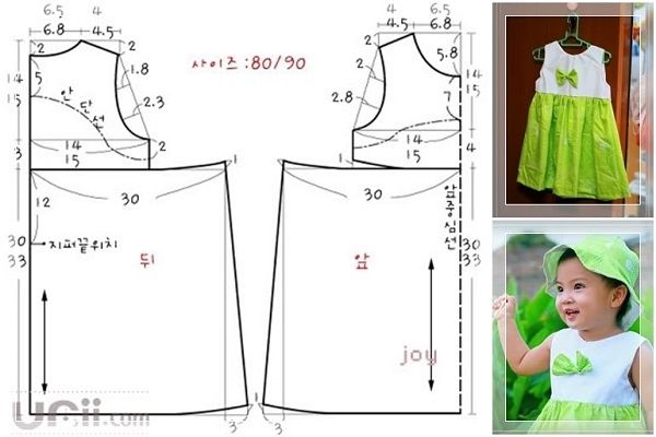 Hướng dẫn sử dụng chart may váy cho bé - Tìm hiểu kích cỡ phù hợp với mỗi độ tuổi