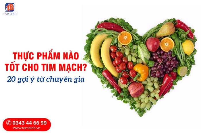 10+ đồ ăn thức uống tốt cho tim mạch không thể bỏ qua