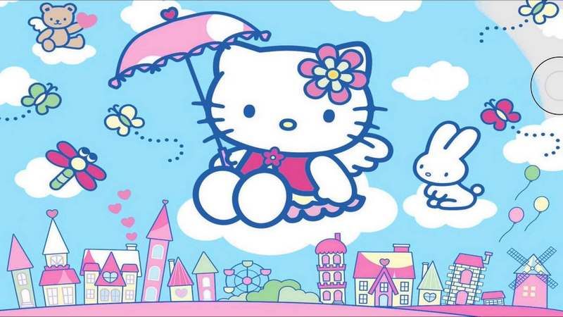 Hình vẽ mèo Hello Kitty đẹp và độc đáo