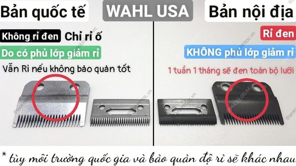 Tìm hiểu về lưỡi tông đơ Wahl - công nghệ cắt tóc hàng đầu