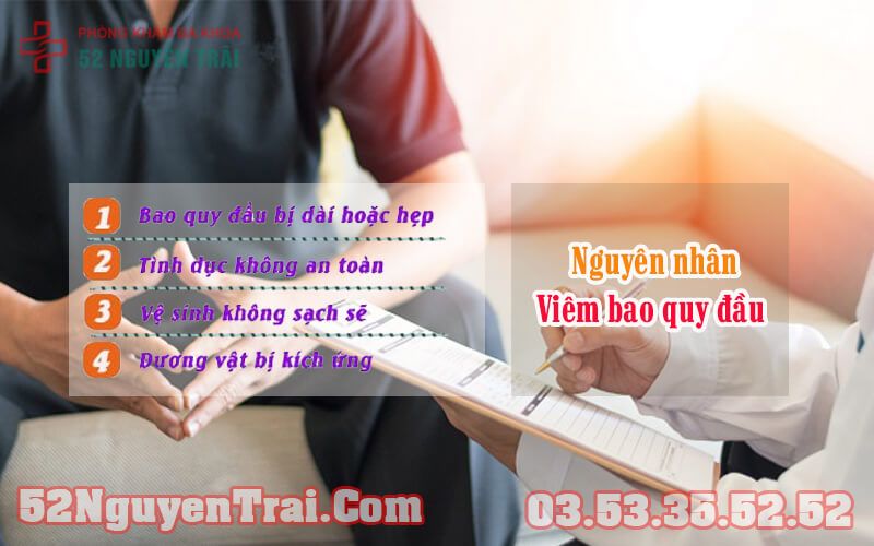 Tìm hiểu thông tin về viêm bao quy đầu nhẹ