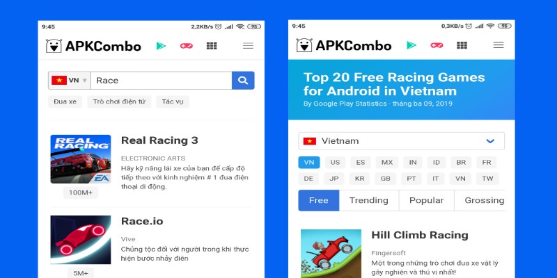 APK Combo là nền tảng chuyên tổng hợp các file apk miễn phí